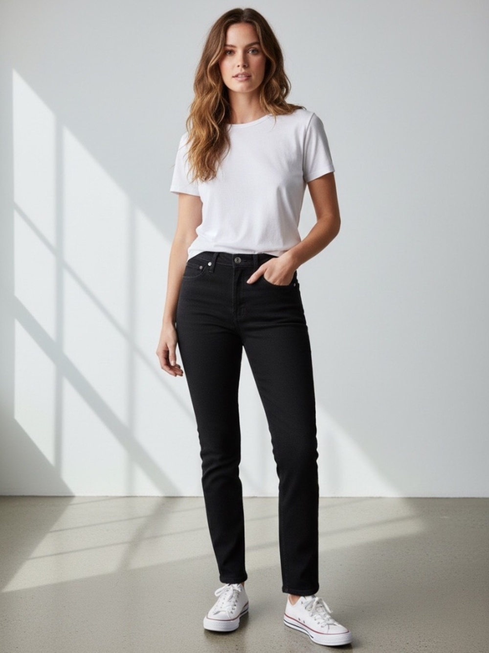 NWT Re/Done Black Denim Size 29